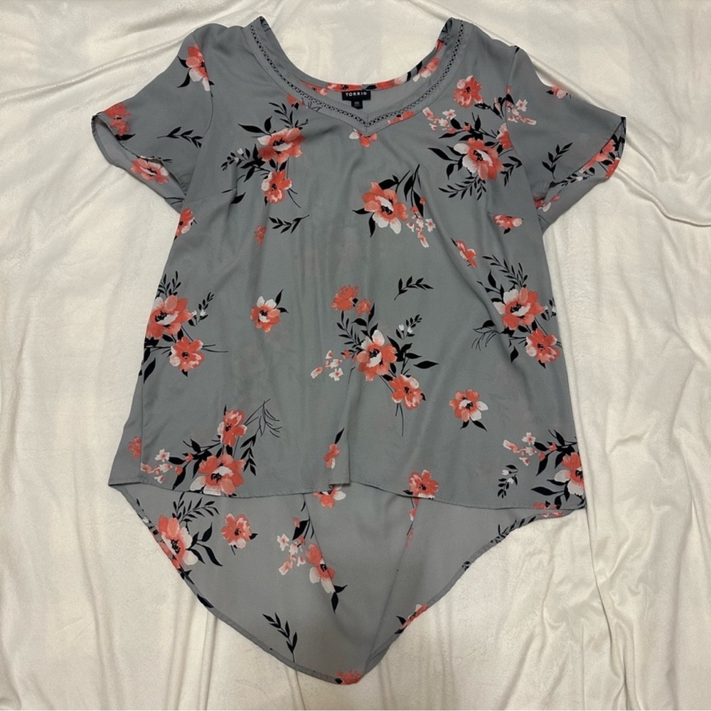 Torrid floral shirt